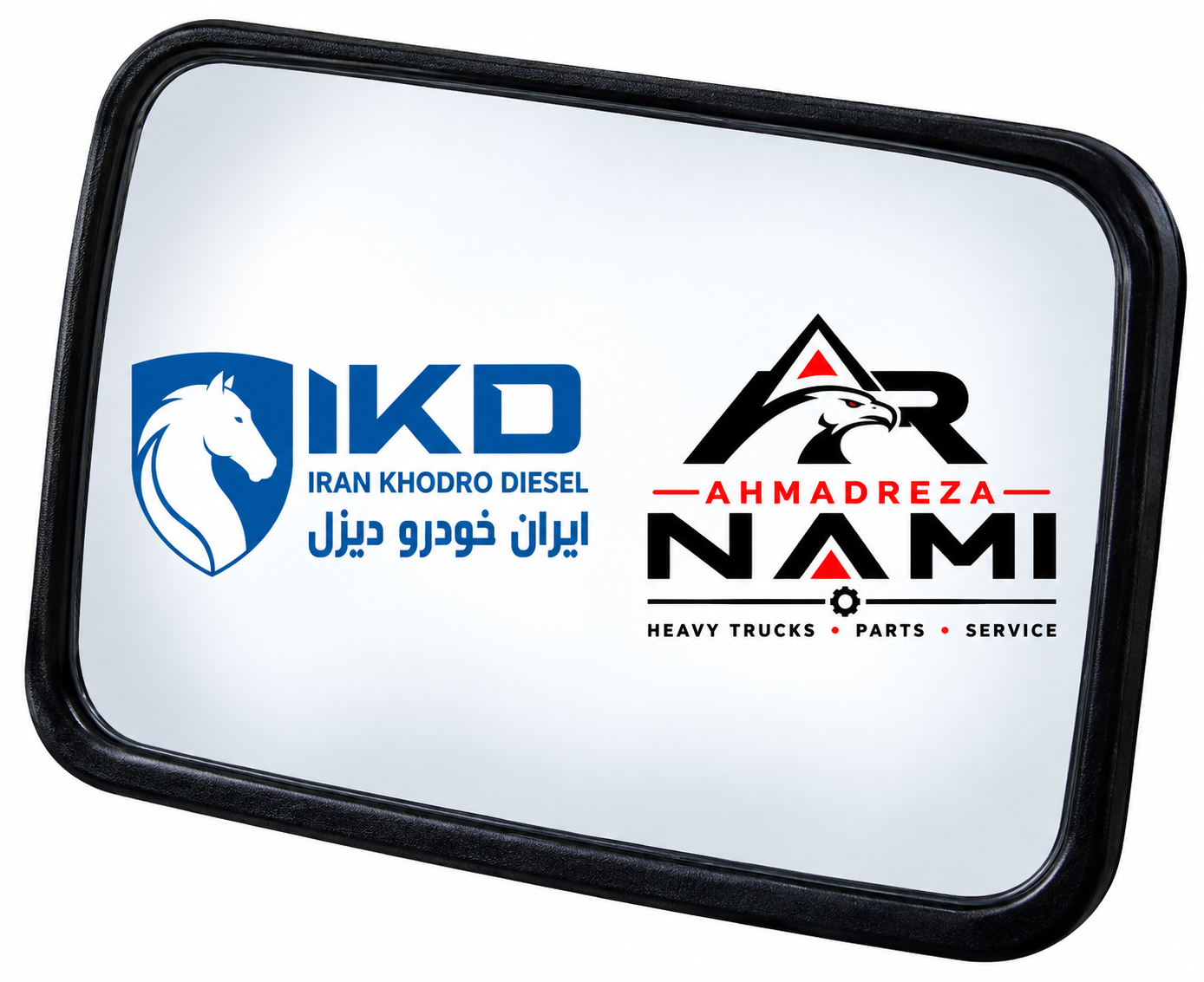 آینه کوچک بغل شرکتی کامیون دنیز